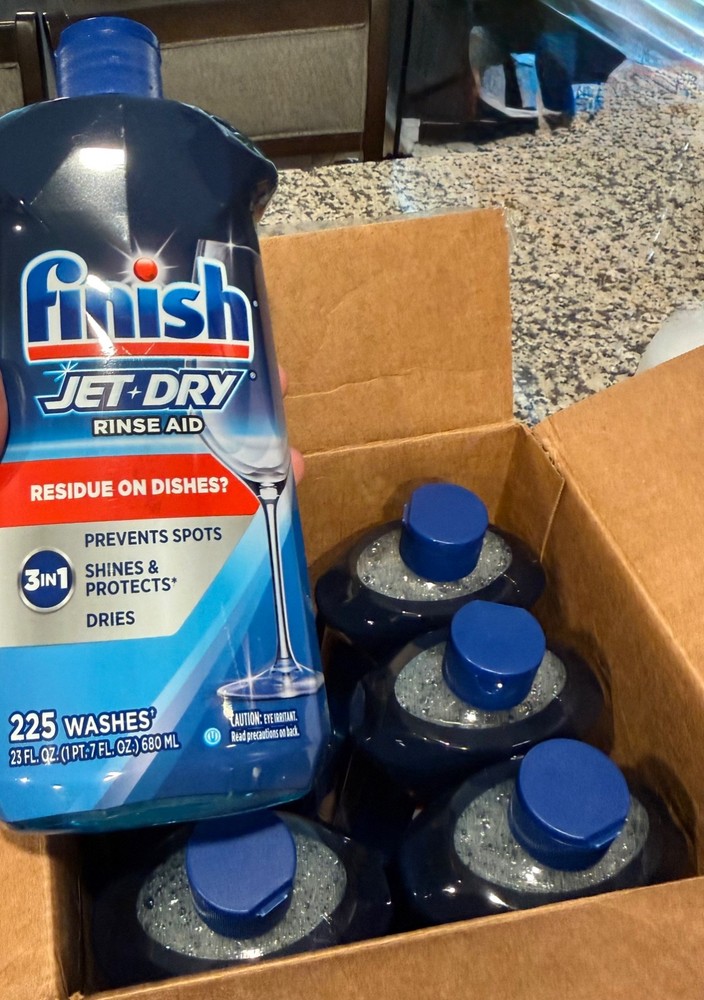 finish jet-dry rinse aid 23 oz 2-pack
