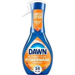 Pumpkin Spice Scent Power Wash Spray Dish Soap Starter Kit 16 Fl Oz