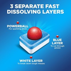 Finish Classic Dishwasher Pods, No Pre-Rinse Dishwasher Detergent Soap For Clean