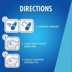 Soft Scrub 4in1 Rim Hanger Toilet Bowl Cleaner Sapphire Waters