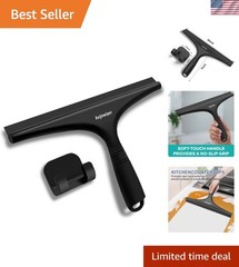 All-Purpose Shower Squeegee for Glass Doors with Hook, Silicone Squeegee for …
