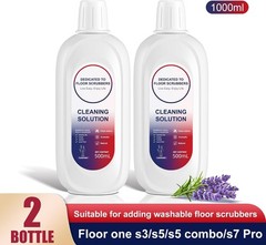 Tineco Floor Cleaning Solution Lavender 2Bottle for Hard Floors Pets Kids Safe