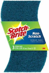 3-Pack Multi-Purpose No-Scratch Scouring Pads