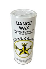 (ONE) DANCE FLOOR WAX, POWERED, 16 oz CAN, TRIPLE CROWN, REDUCES FRICTION