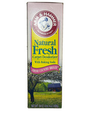 Vintage Arm & Hammer Natural Fresh Carpet Deodorizer Fresh Country Breeze 36 oz