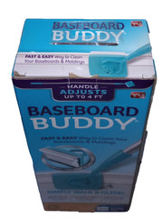 Baseboard Buddy Adjustable Baseboard Cleaner w/ 3 Reusable Pads – As Seen on TV