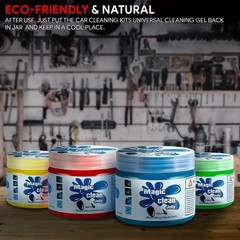 [OPEN BOX]Multi Purpose Car Laptop Home Dust Remove Sticky Cleaning Gel Jelly