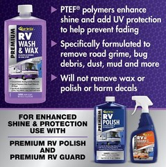 STAR BRITE RV Wash & Wax w/PTEF 71500 One Step Concentrated Cleaner – Gallon