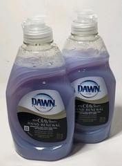 2x Dawn Ultra Olay Beauty Hand Renewal Dish Washing Liquid 9 Oz Lavender Silk
