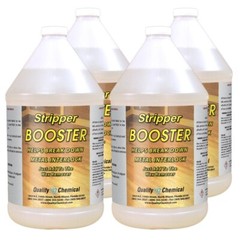Floor Stripper Booster – High powered solvent blend – 4 gallon case