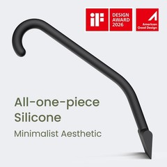 10-Inch Silicone Shower Squeegee with Hook – Streak-Free Cleaner for Glass, Tile