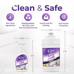 Hygea Natural Magic Finish – Natural Enzyme-Based Floor Cleaner