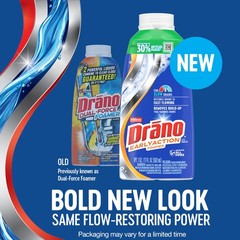 Drain Clog Remover Foamer Unclogs Hair Grease Soap 17 Fl Oz 5 Pack