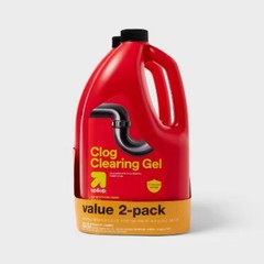 Clog Clearing Drain Cleaner Gel – 80oz/2ct