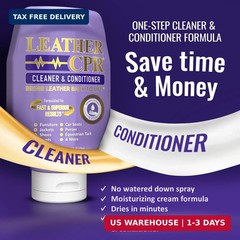 Leather CPR Cleaner and Conditioner 18oz. Bring Leather Back To Life on Furnitur