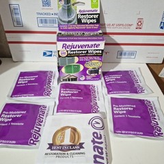 Rejuvenate 5 Restorer Wipes Indoor Outdoor Multi Surface Vinyl Pastic Stone Meta