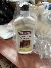 Weiman Furniture Cream With Lemon Oil 8 Oz