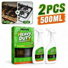 1/2Pack NUAN Cleaner Degreaser Spray, 16.91 oz, Heavy Duty Cleaner for Grease
