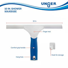 10 In. Shower Squeegee
