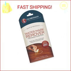 Guardsman Reusable Water Mark Remover Cloth | Wood Cleaner for White Rings & Haz