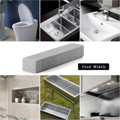 6Pack Pumice Stone for Toilet Cleaning Bowl Stick,Powerfully Cleans Hard Water
