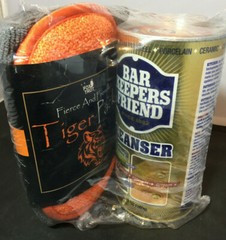 Bar Keepers Friend Powdered Cleanser 12 OZ / Foxtrot Cleaning Kit (Tiger Pack)