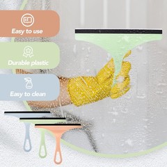 Glass Window Wiper Cleaner Squeegee Shower Screen Mirror Home Blade Brush Lot