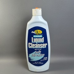 Vintage Like Magic Brand Scouring Liquid Cleanser Soft Abrasive RARE Movie Prop