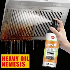 Heavy Duty Kitchen Cleaner Spray Oil Stain Remover Hood Stove Tile 55ml