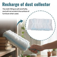 30 Pieces Duster Refills, Disposable Duster Refills Compatible for7233