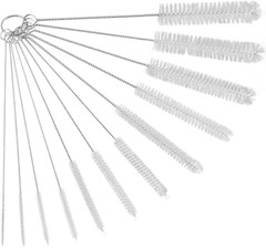 Straw Cleaner Brushes Sets, 12 Pieces 8.2 Inch Botthle Cleaning Brush and Nylon
