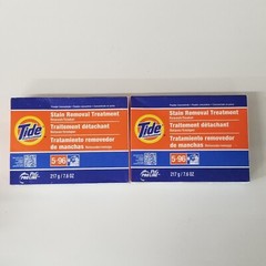 LOT of 2 – TIDE Professional Stain Removal Treatment Powder 7.6 oz Box