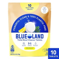 Lemon Cedar Toilet Bowl Cleaning Tablets – 8.4oz/10ct: Hypoallergenic, Vegan