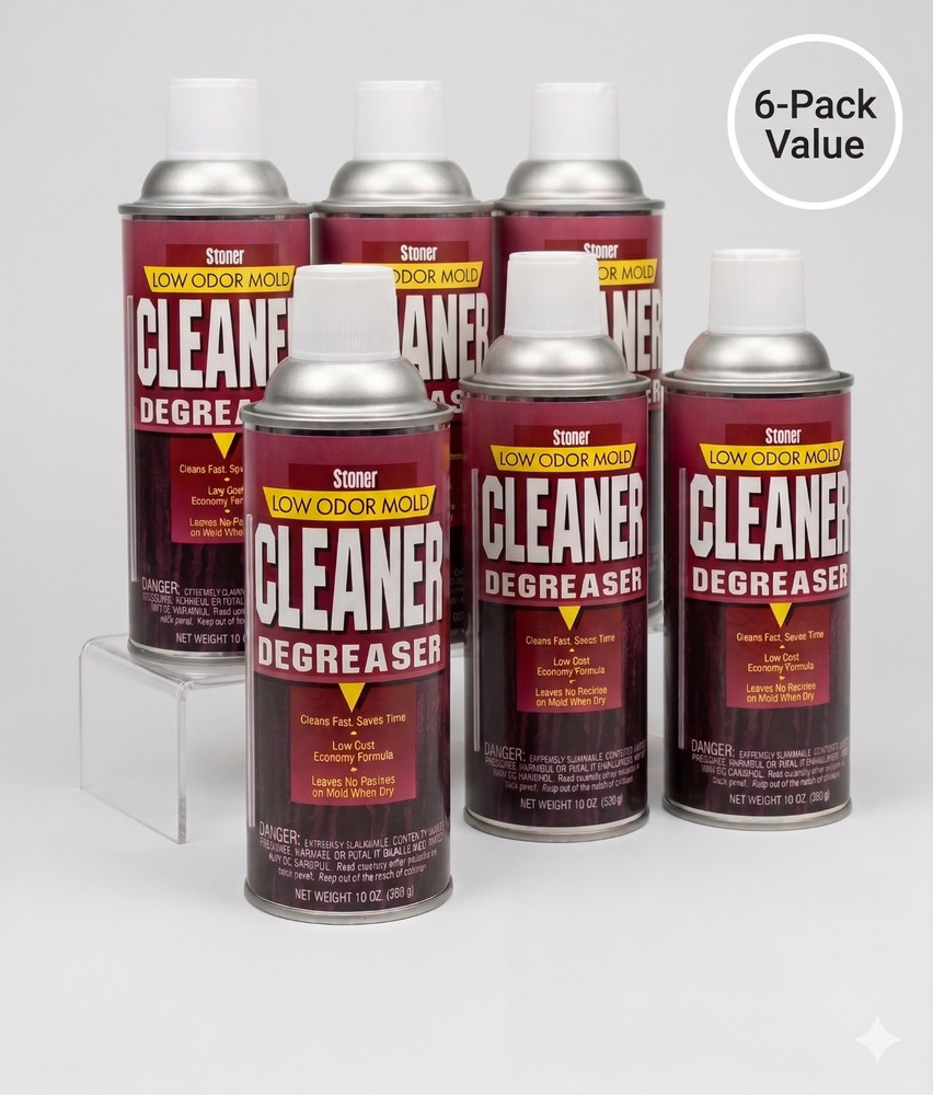 STONER A555 Low Odor Mold Cleaner Degreaser 10 oz LIQUIDATION LOT (6-PACK) – New