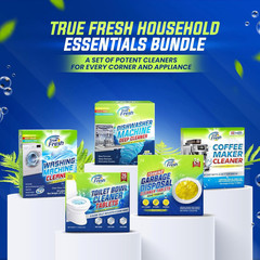 True Fresh Garbage Disposal Cleaner Tablets, Large 15G Drop-In Fresh Ocean Table