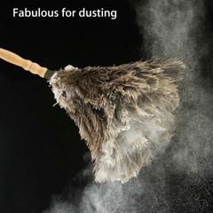 2PCS 13inch Ostrich Feather Duster Durable Dust Collecting Cleaning Tools USA