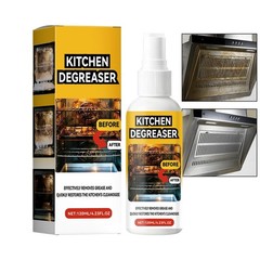 Kitchen Degreaser Heavy Duty Cleaning Stain Remover 120ml Oven Grill Oil Cleaner