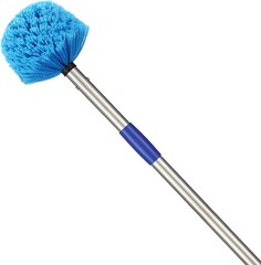 Cobweb Duster with Extension Pole – 4 FT Lightweight Stainless Steel Extendab…