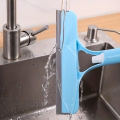 3-in-1 Blue Window Cleaner Kit Streak-Free Glass Cleaning Wiper