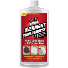32 oz. Overnight Stain Remover for Oil Stains – Concrete, Driveways, Pavers NEW