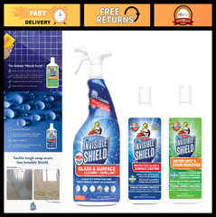 Shower Door & Tile Protectant Kit 32 oz | Invisible Glass Shield & Water Spot Re