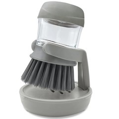 Soap Dispensing Palm Brush, Dish Scrub Brush with Soap Dispenser, Kitchen