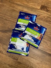 Bissell Stomp N Go Pet Stain Lifting Pads Oxy 3 Packs Brand New Sealed
