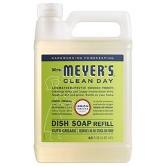 CLEAN DAY Liquid Dish Soap Refill, Lemon Verbena 48 Fl Oz Pack of 1
