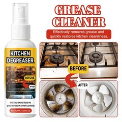 Kitchen Degreaser Heavy Duty Cleaning Stain Remover 120ml Oven Grill Oil Cleaner