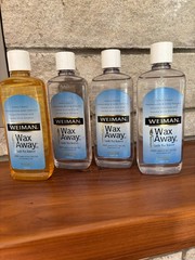 NEW Weiman Wax Away Candle Wax Remover Fabrics Furniture Carpet 8 oz 4 Available