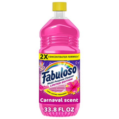 Fabuloso Multi-Purpose Cleaner, 2X Concentrated Formula, Limited Edition, Carnav