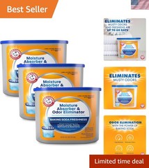 Fragrance Free Refillable Moisture Absorber and Odor Eliminator 14 oz. Tub