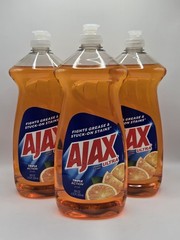3X Ajax Ultra Triple Action Dish Detergent – Orange Scent – 28oz – 3 Pack