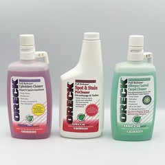 New Oreck Full Release Cleaner Cartridge Lot 3 Upholstery Spot Stain Allergen